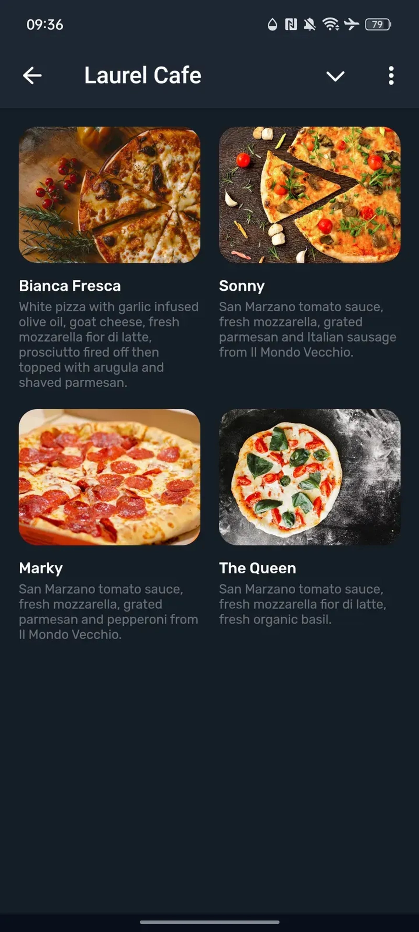 Laurel Cafe в Телеграм — скриншот 2