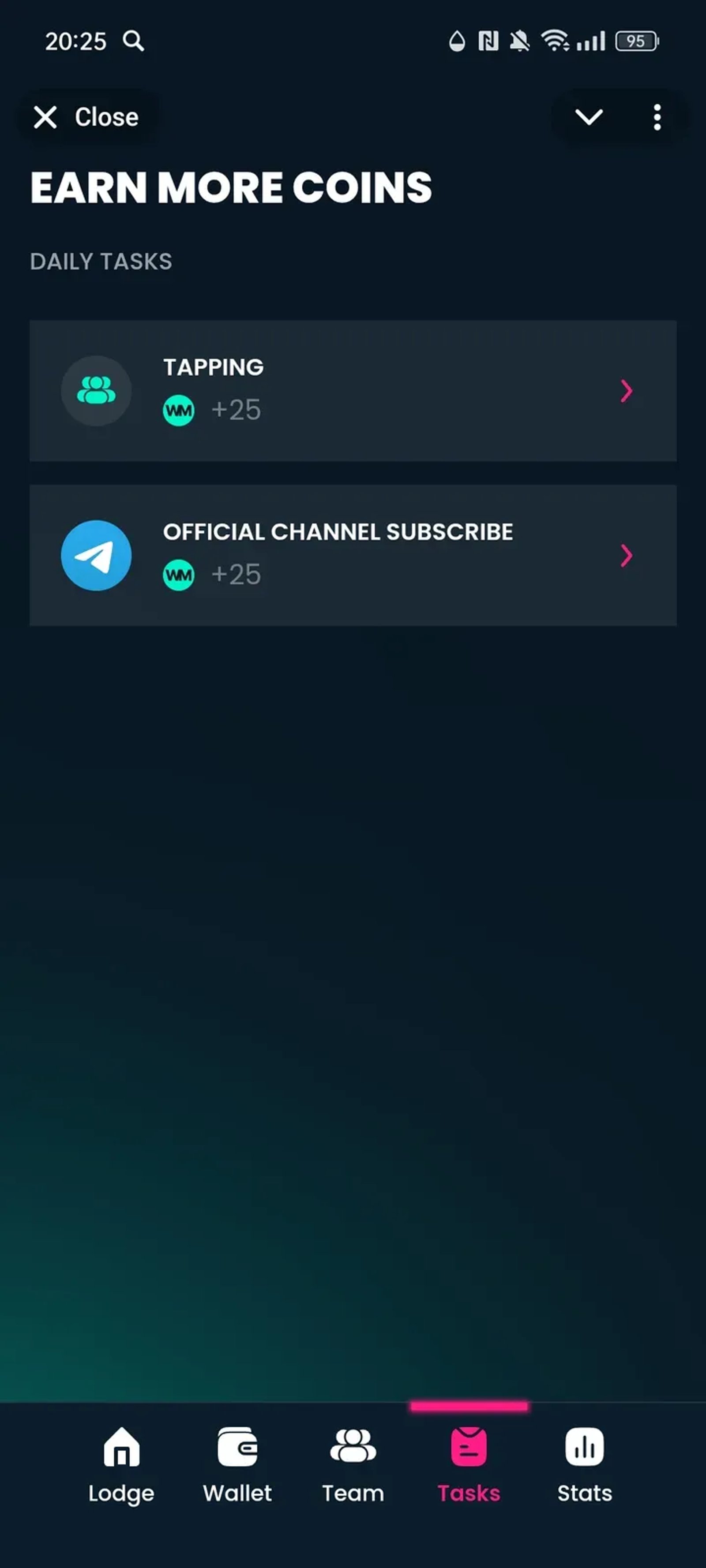 Ton Mason Game в Телеграм — скриншот 4
