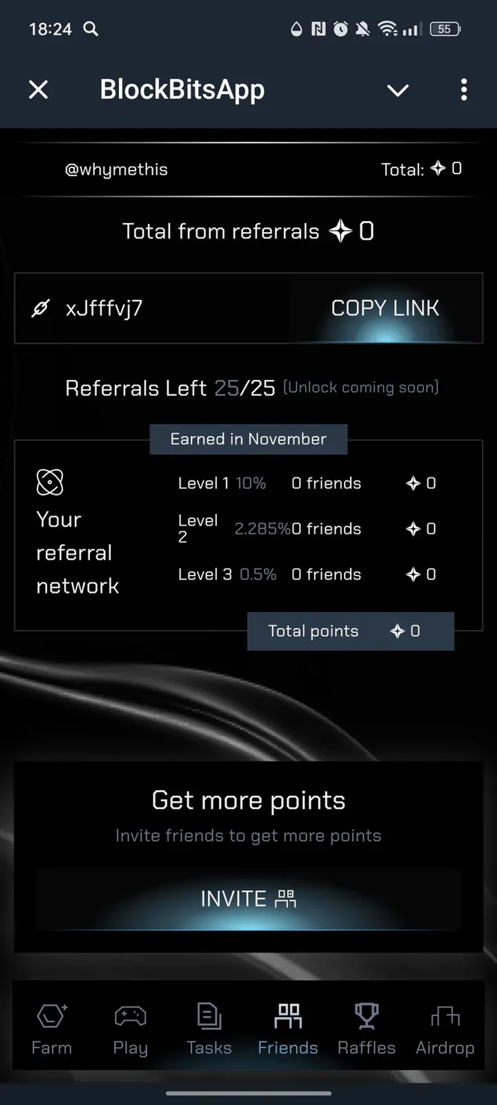 BlockBitsApp в Телеграм — скриншот 4