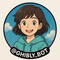 GhibLy Telegram Logo