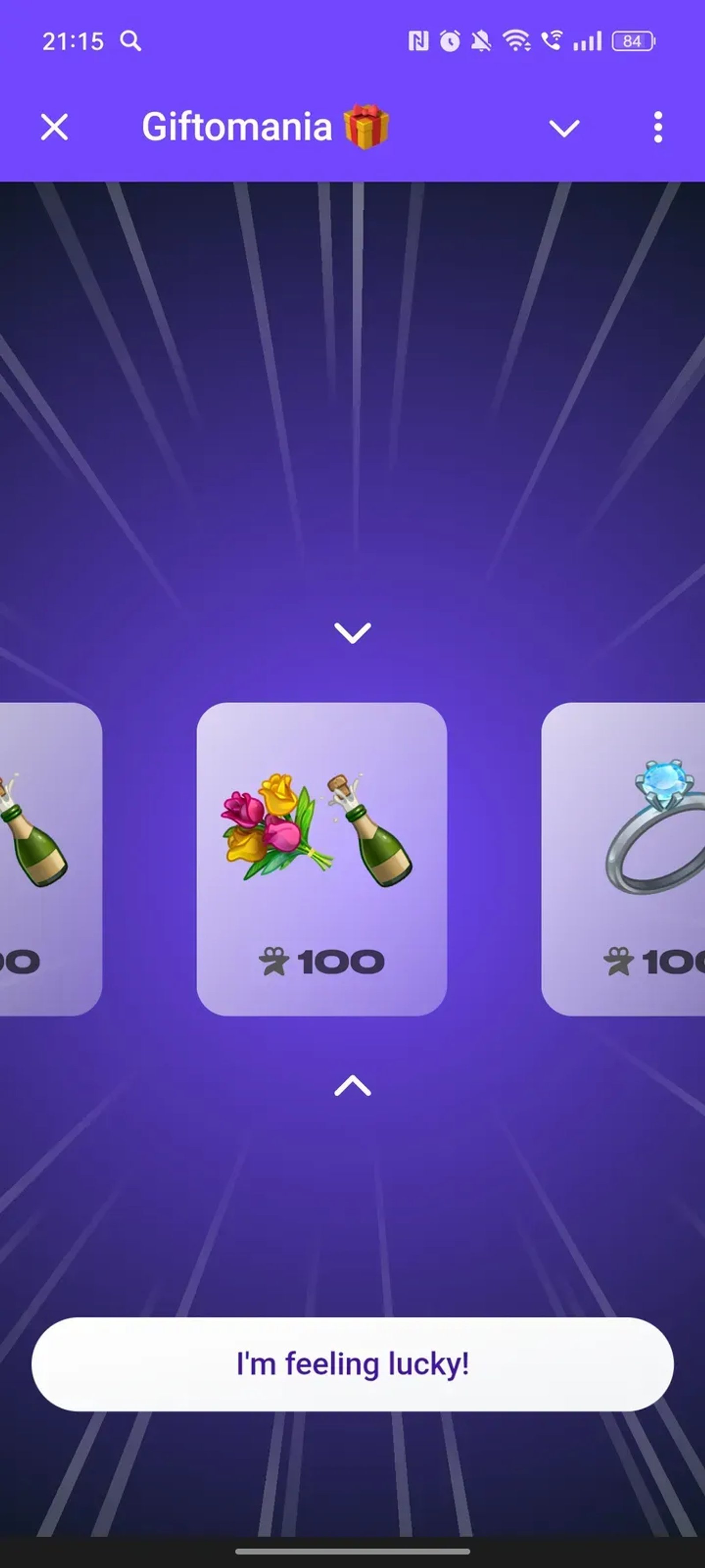 Giftomania в Телеграм — скриншот 2