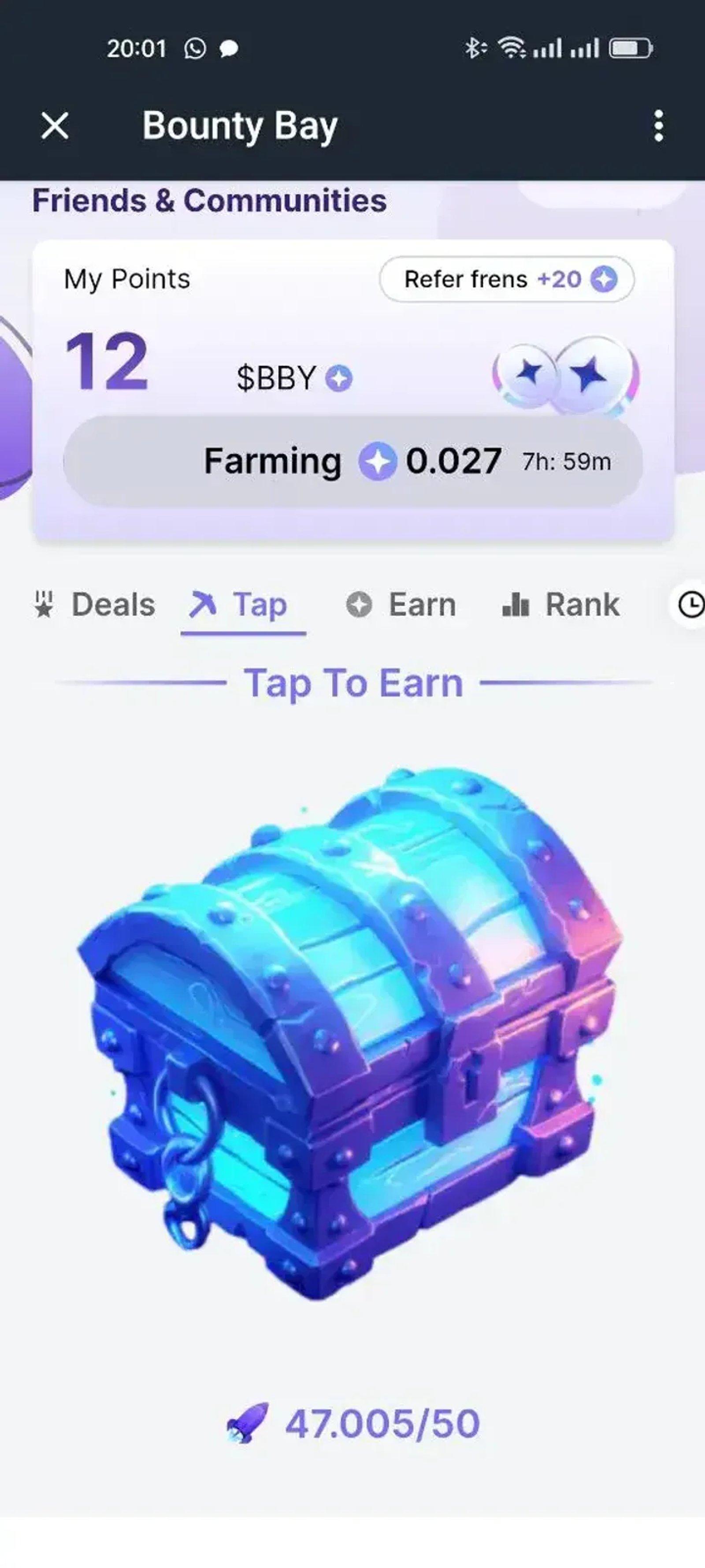 Bounty Bay в Телеграм — скриншот 1