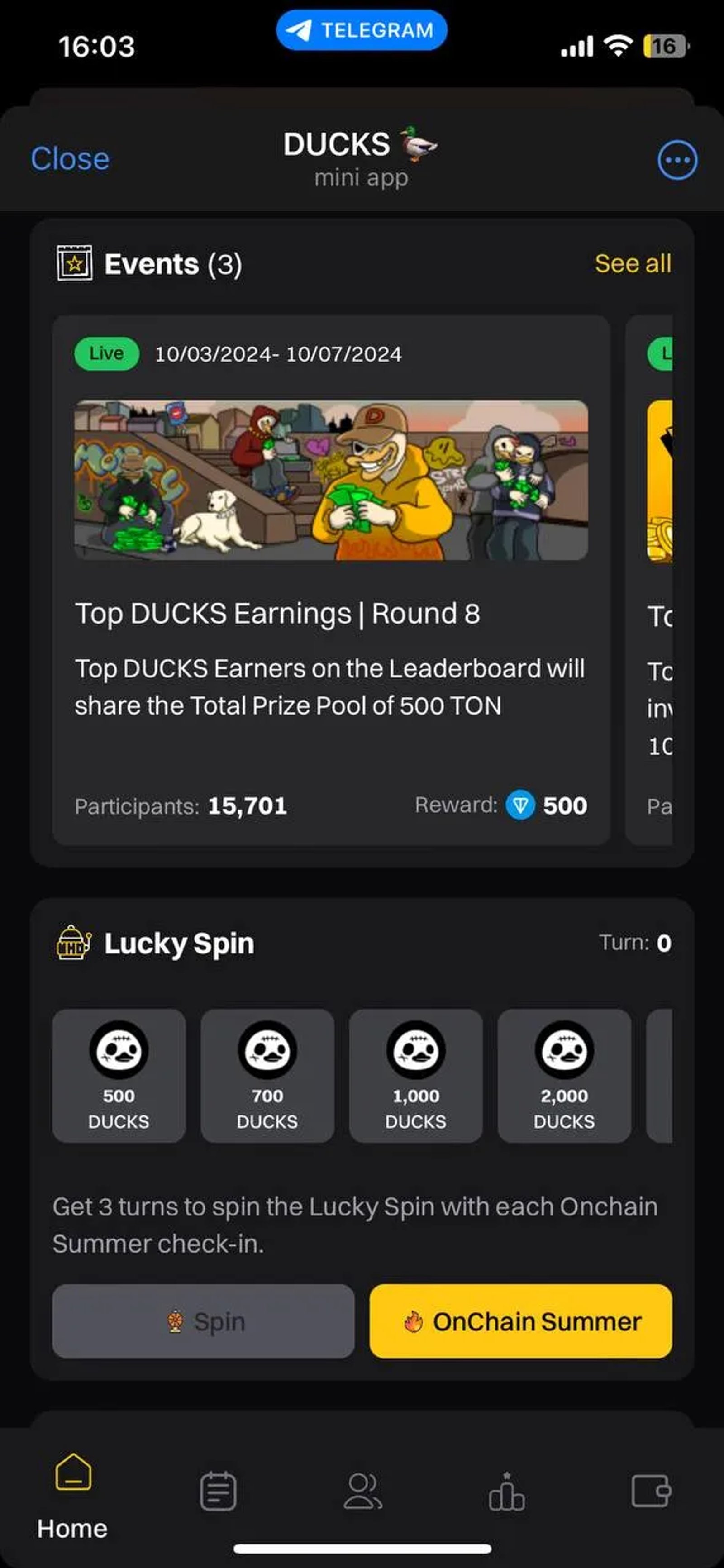 DUCKS 🦆 в Телеграм — скриншот 3