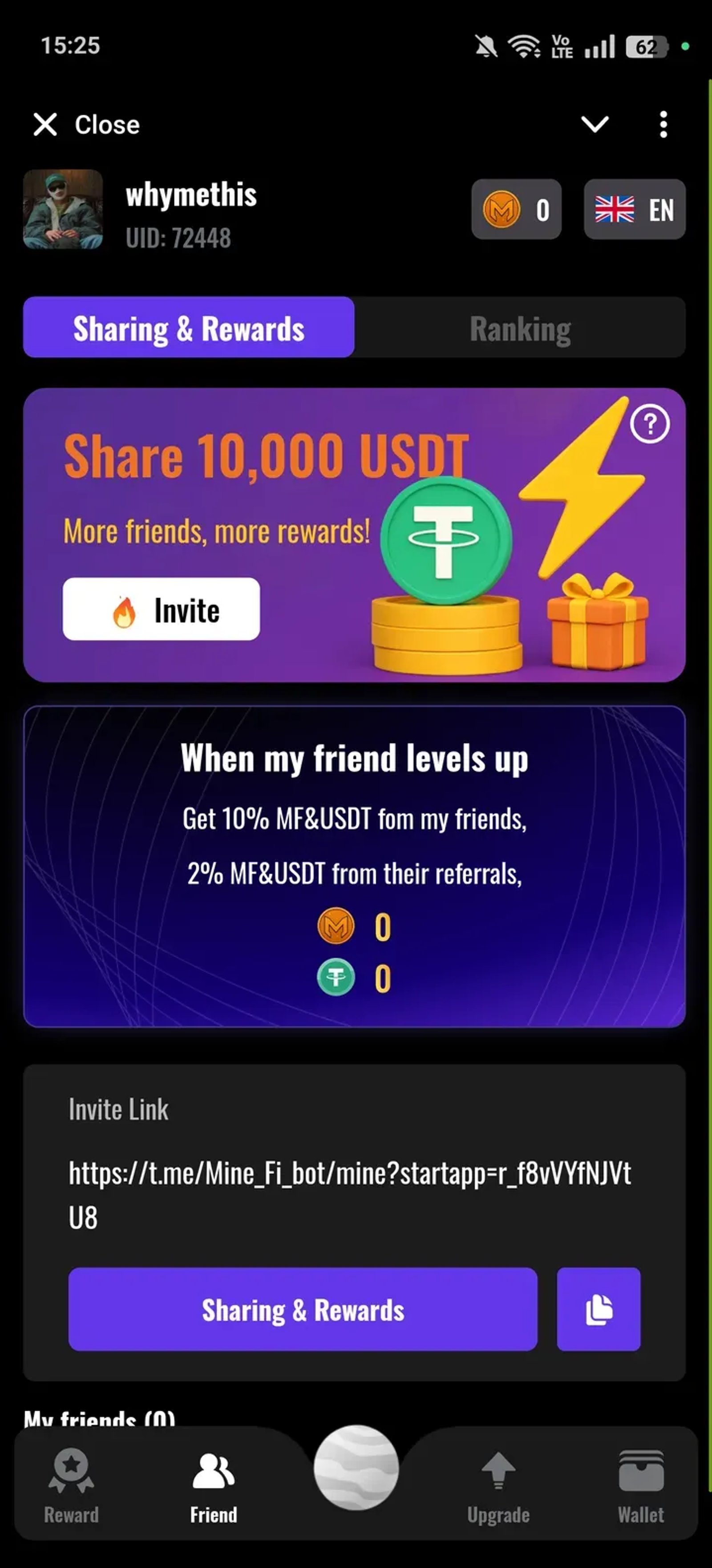 MineFi Telegram Screenshot 2