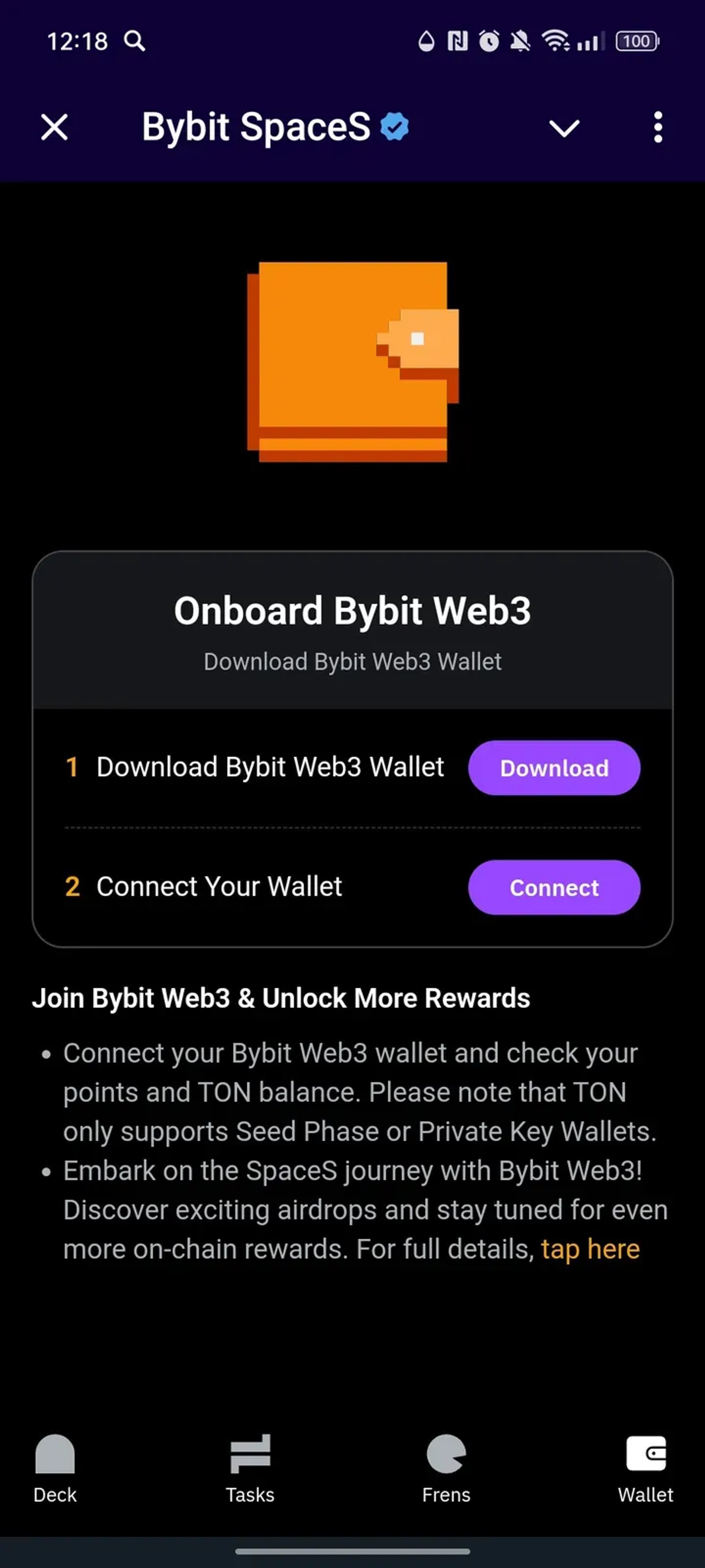 Bybit SpaceS Telegram Screenshot 4