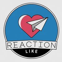 Reaction Like4 bot Telegram Logo Reaction Like4 bot Telegram Logo
