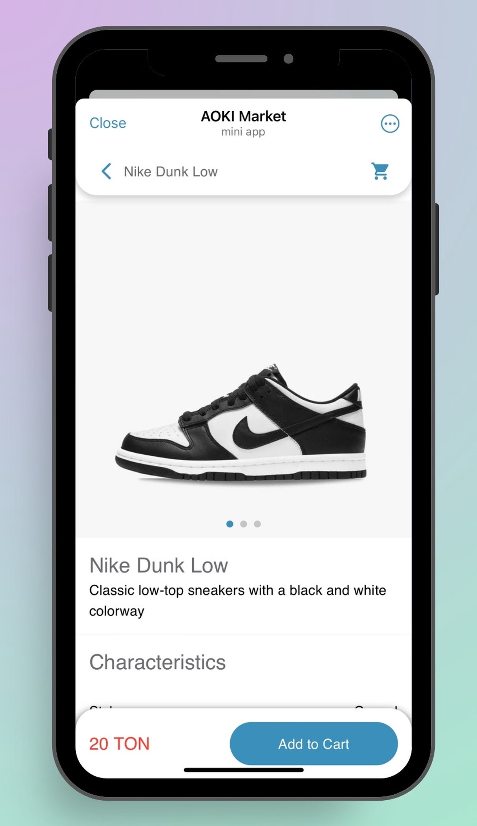 AOKI Seller в Телеграм — скриншот 4