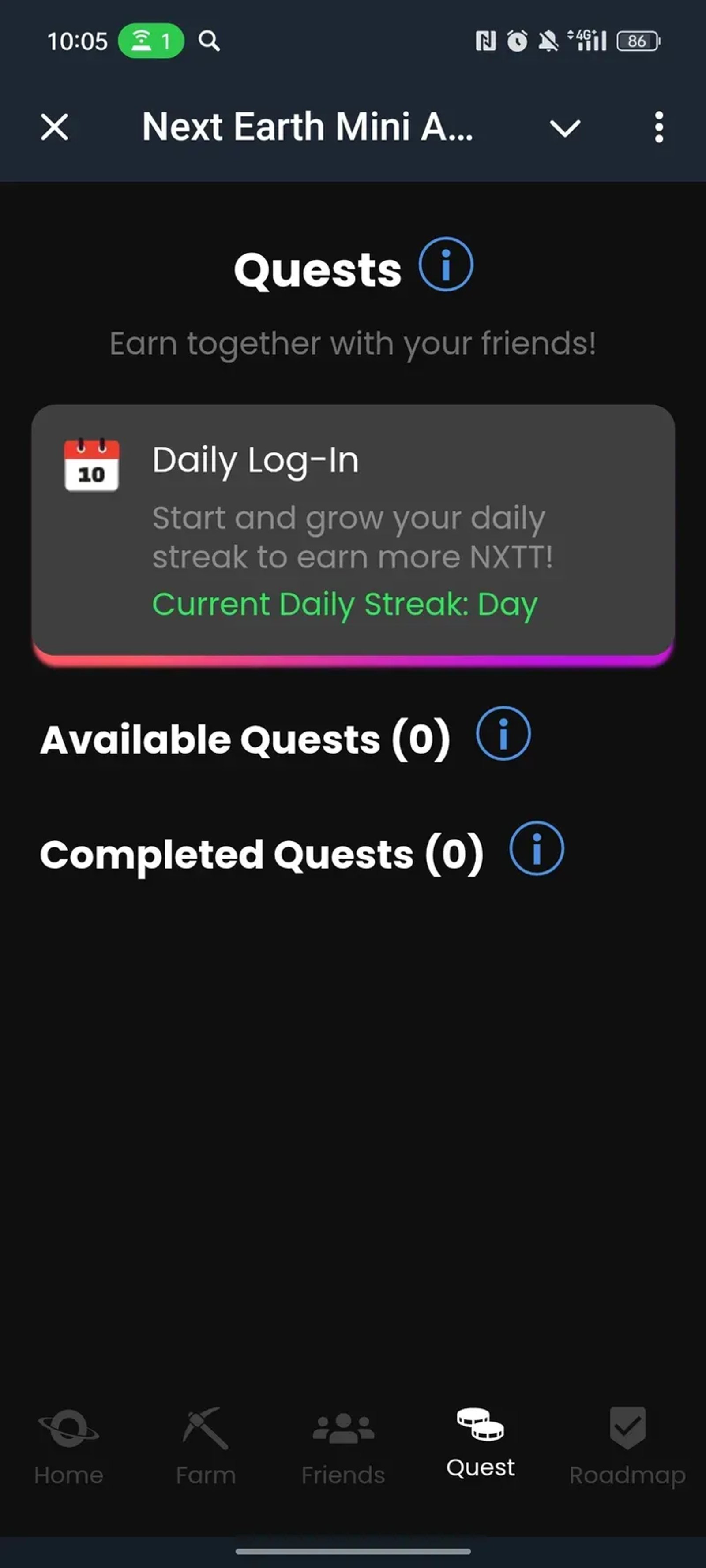 Next Earth Mini App в Телеграм — скриншот 4