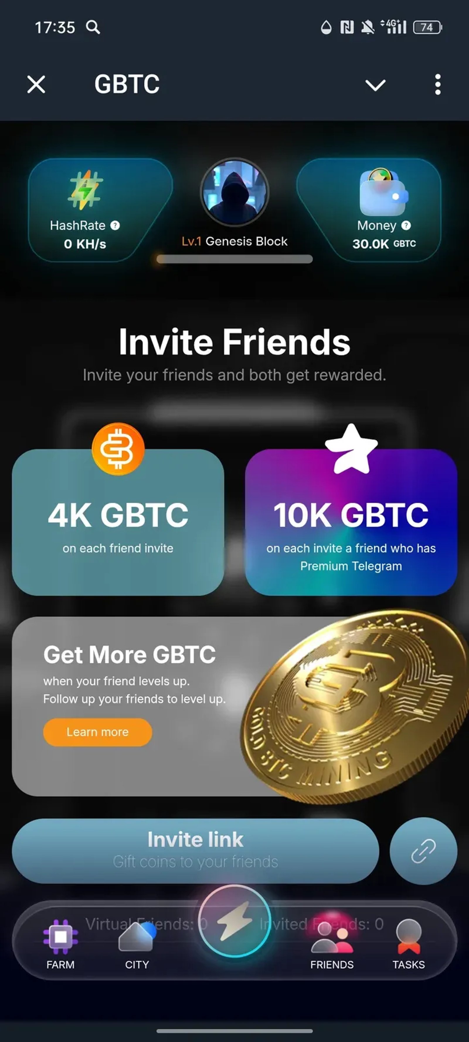 GBTC в Телеграм — скриншот 4