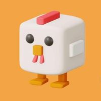 Crossy Chicken Logo Telegram
