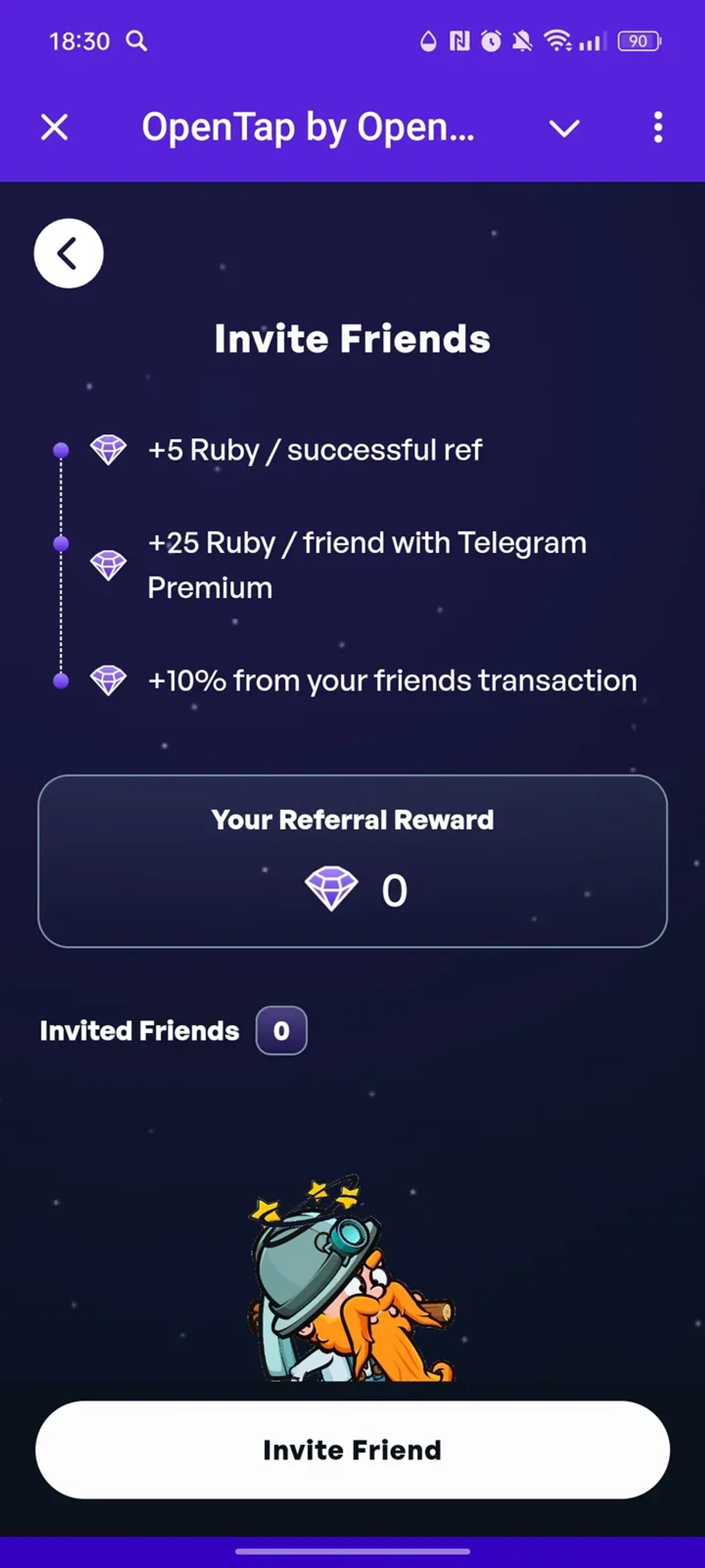 OpenTap by Openpad в Телеграм — скриншот 2