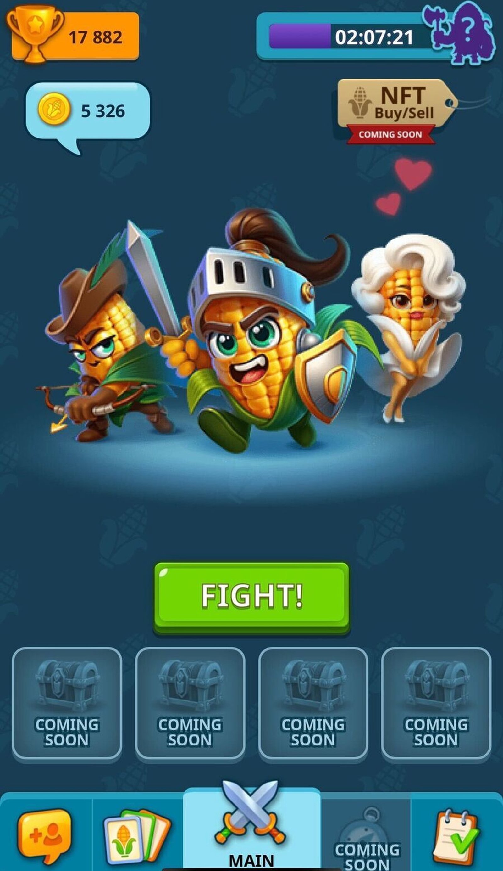 Corn Battles Telegram Screenshot 1