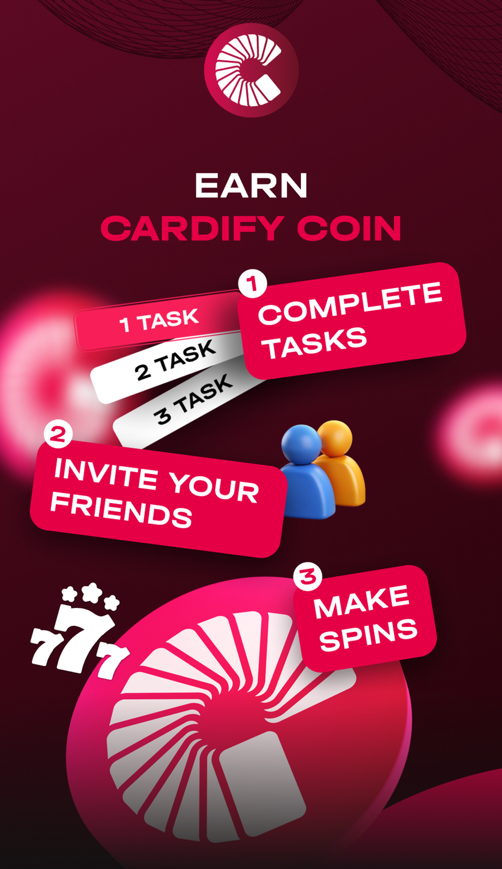 CARDIFY 🎰 в Телеграм — скриншот 5