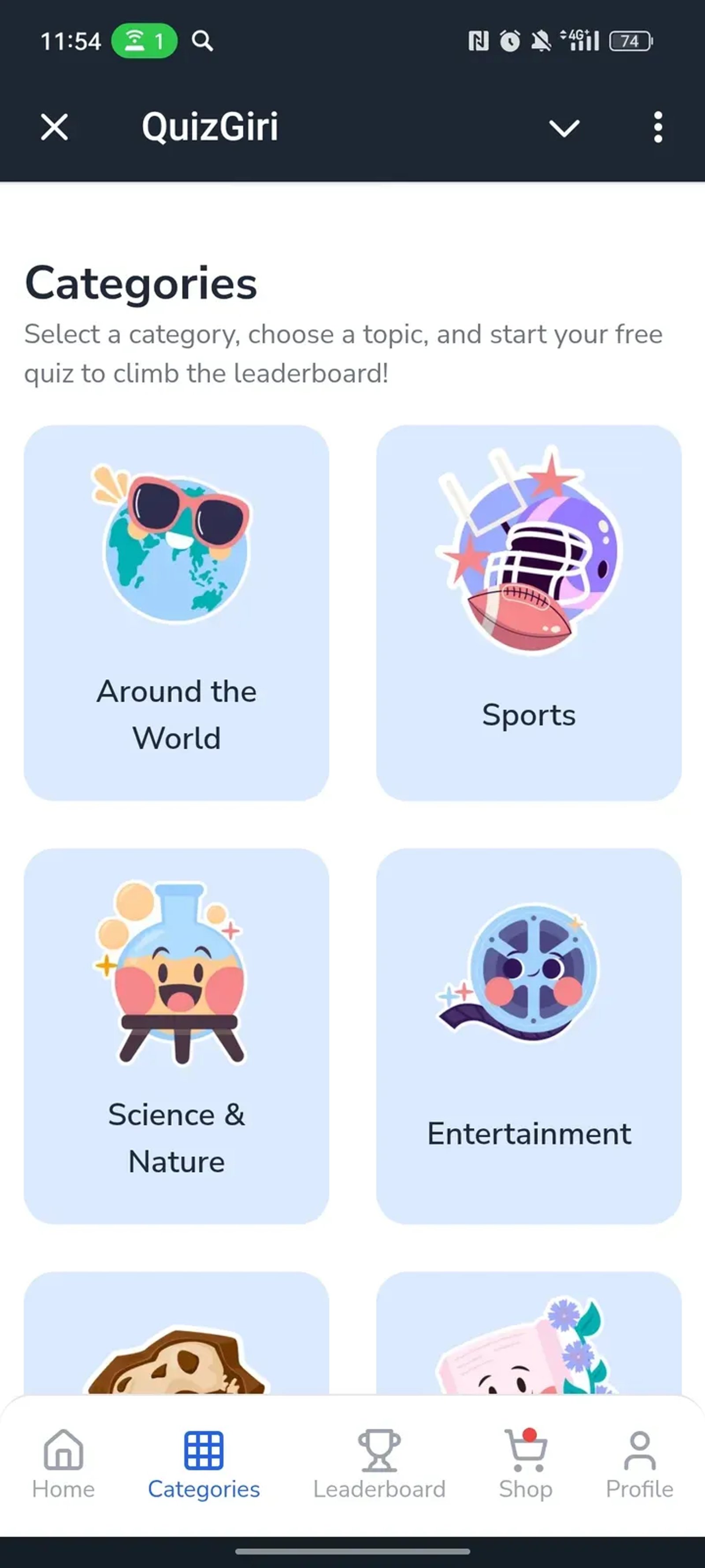 QuizGiri Telegram Screenshot 2