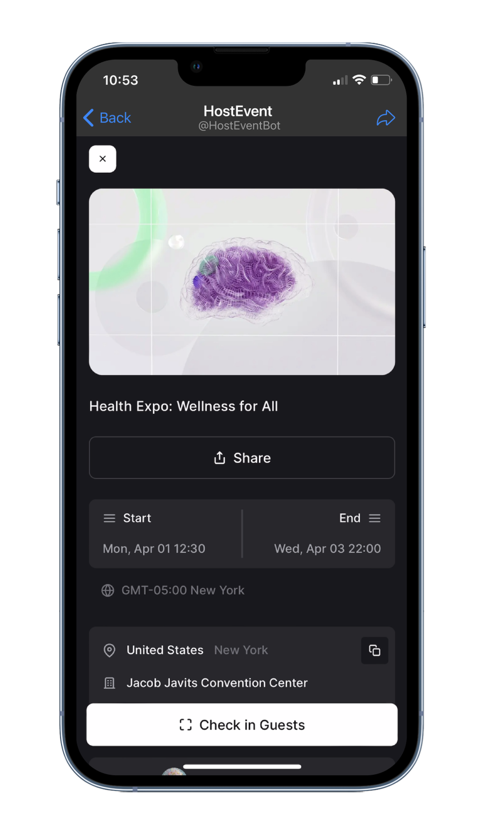 Host.tg в Телеграм — скриншот 5