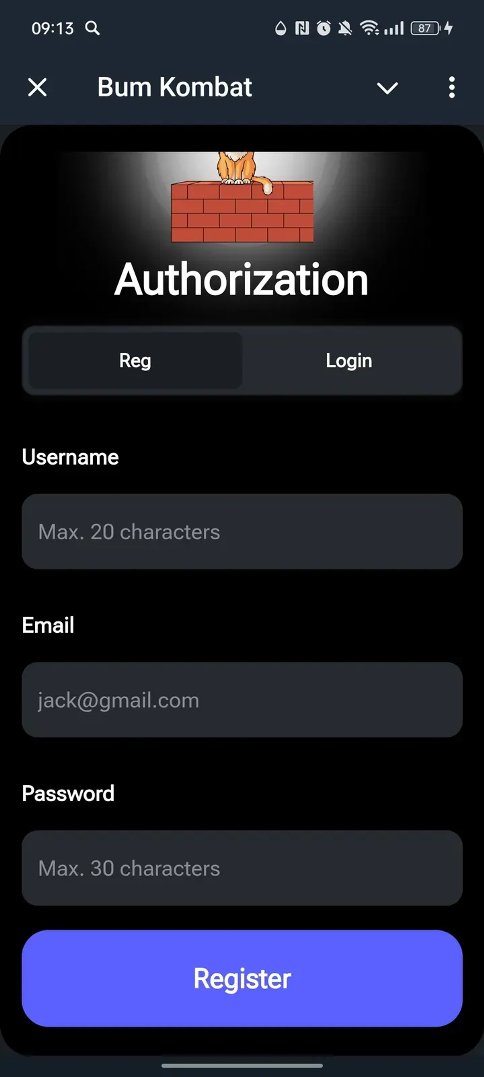 Bum Kombat в Телеграм — скриншот 2