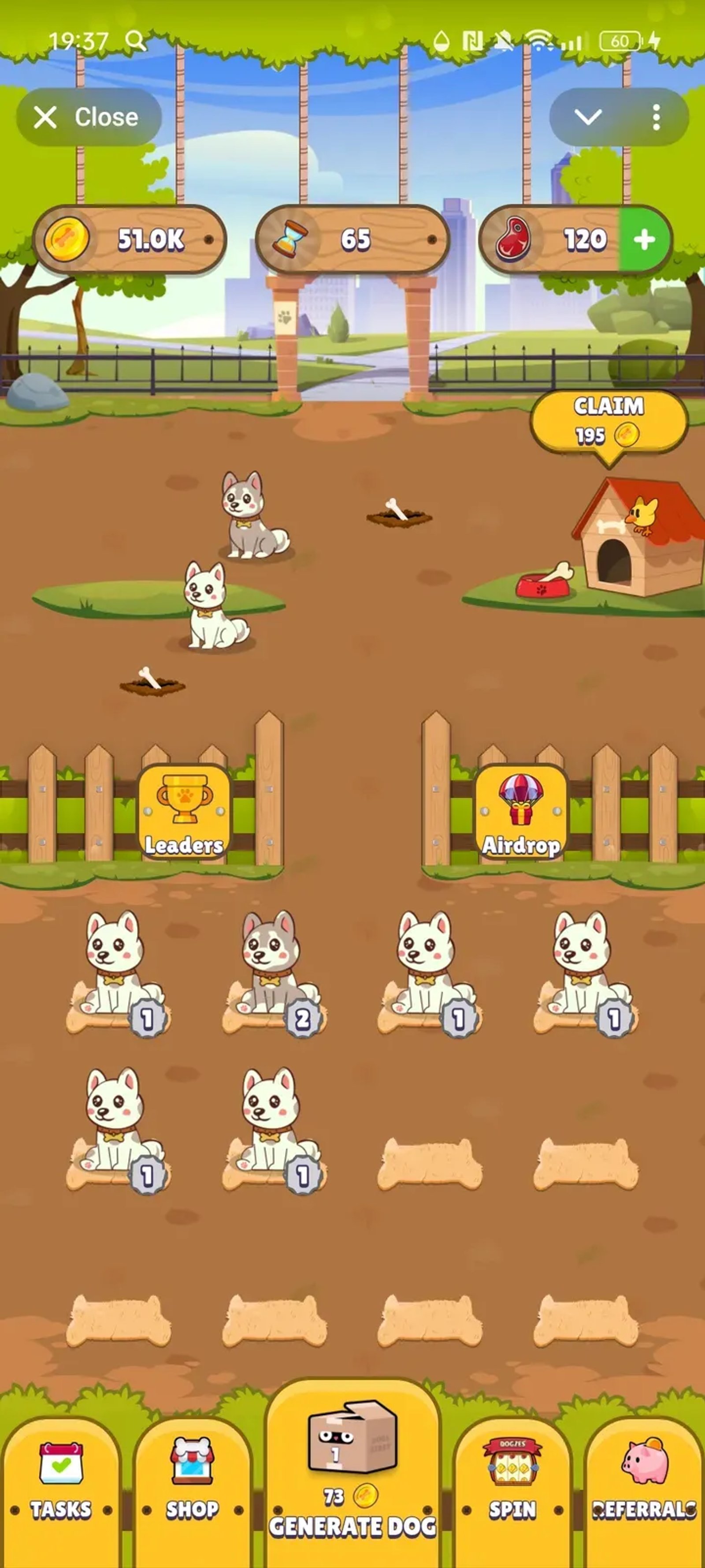 Dogies в Телеграм — скриншот 1