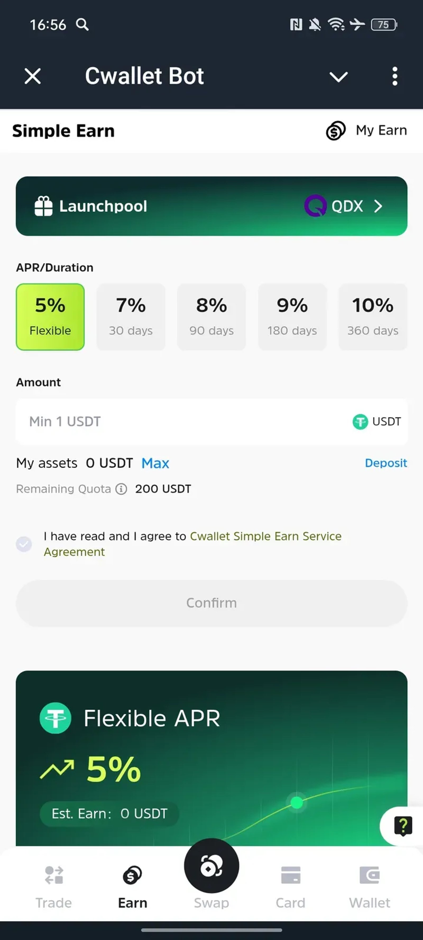 Cwallet Bot Telegram Screenshot 3