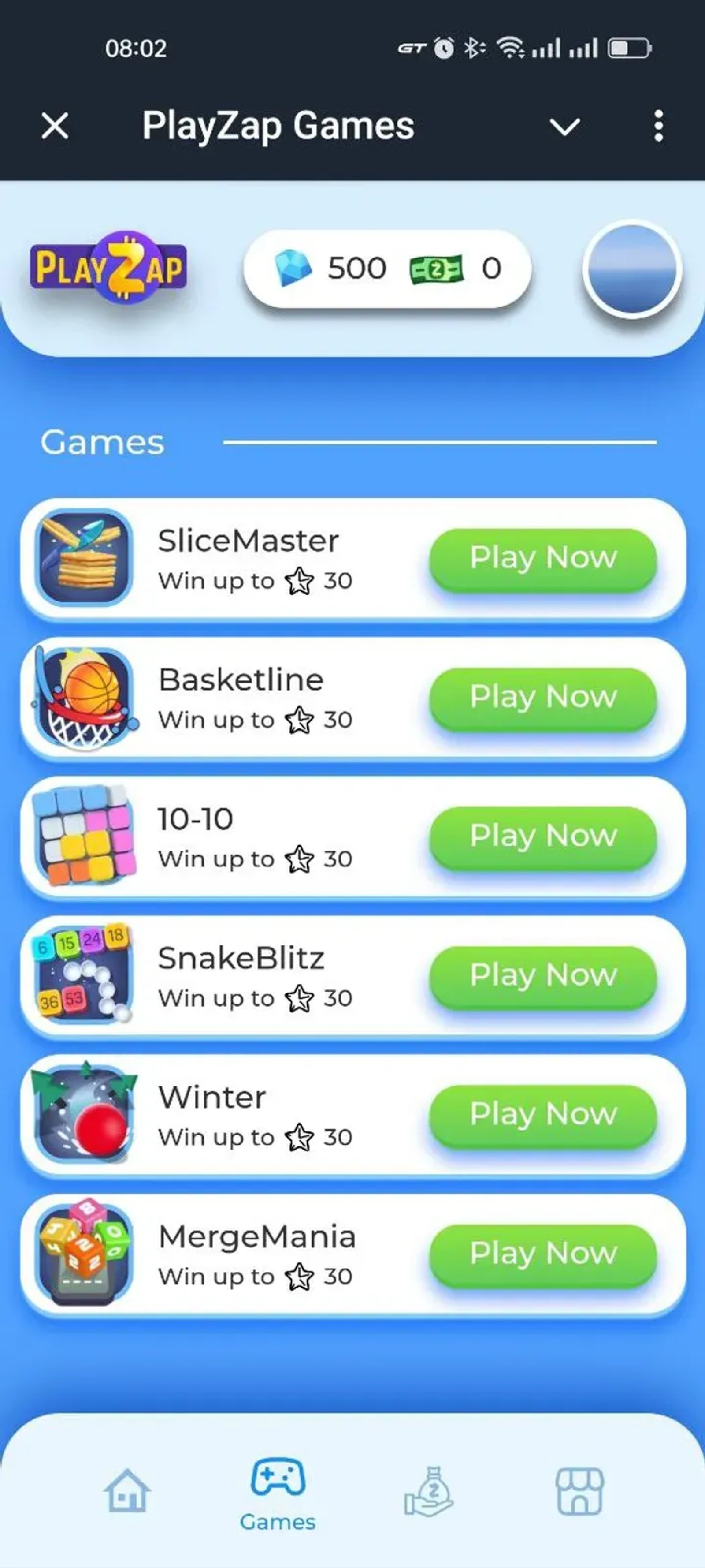 PlayZap Games в Телеграм — скриншот 5