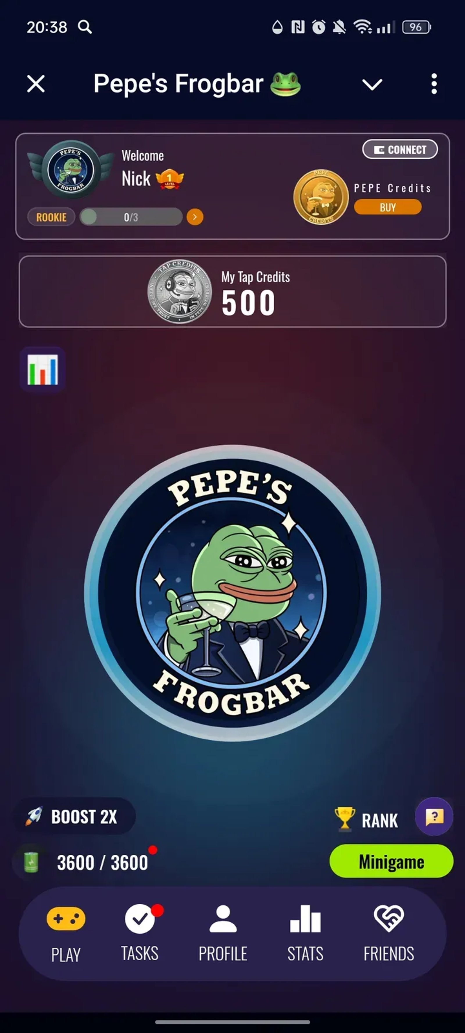 pepefrogbar_bot в Телеграм — скриншот 1