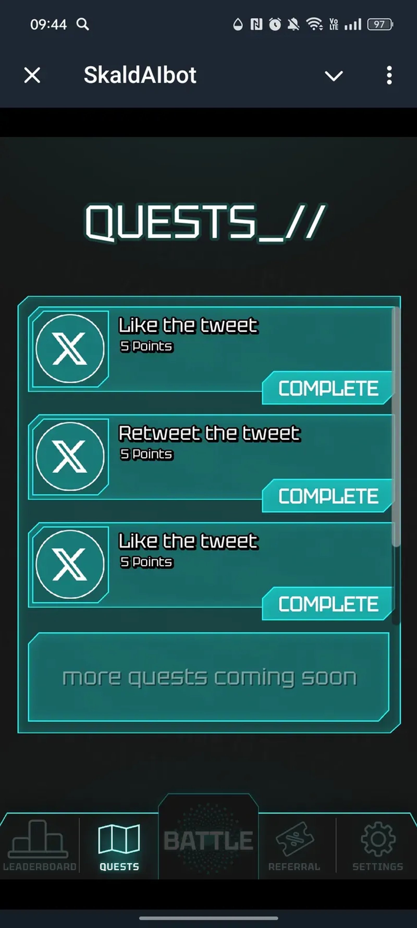 SkaldAIbot в Телеграм — скриншот 2