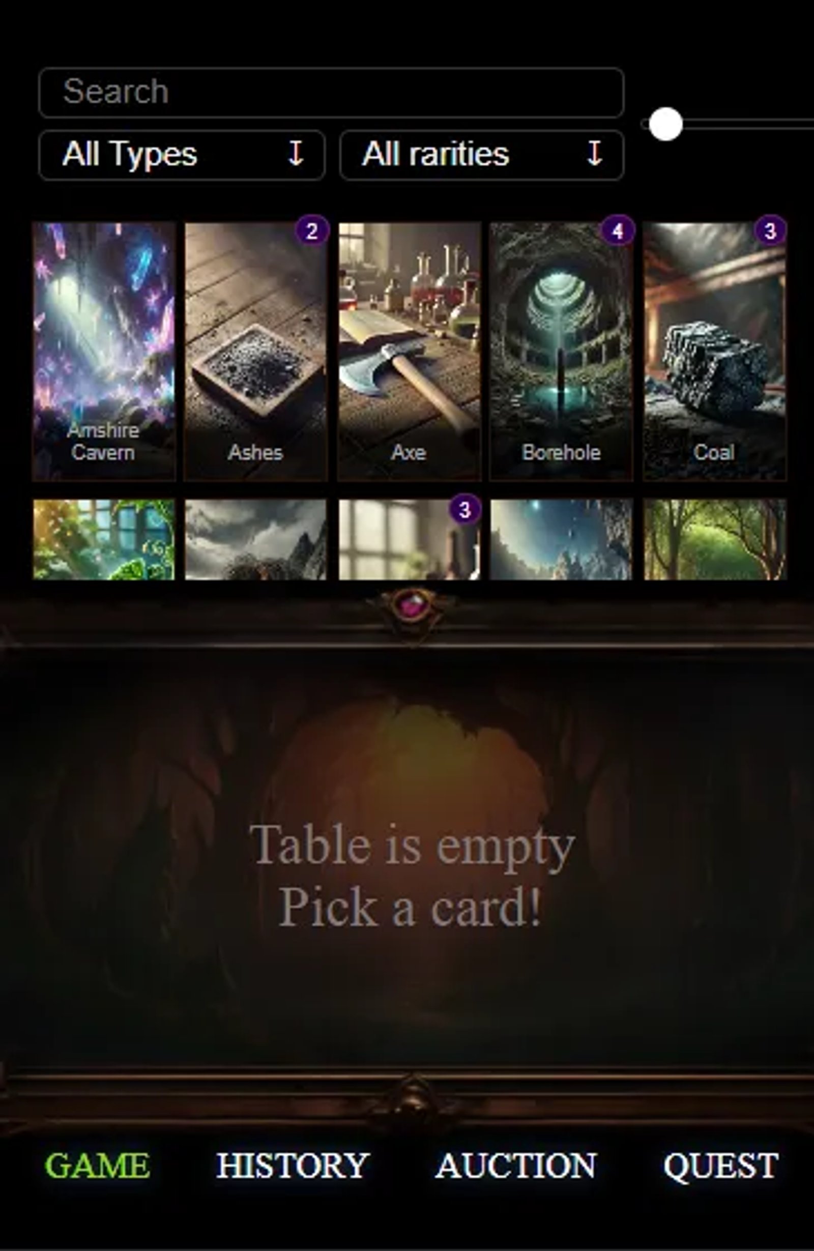 Blockchemy game в Телеграм — скриншот 1