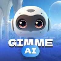 GimmeAI 🤖🎮 Logo Telegram