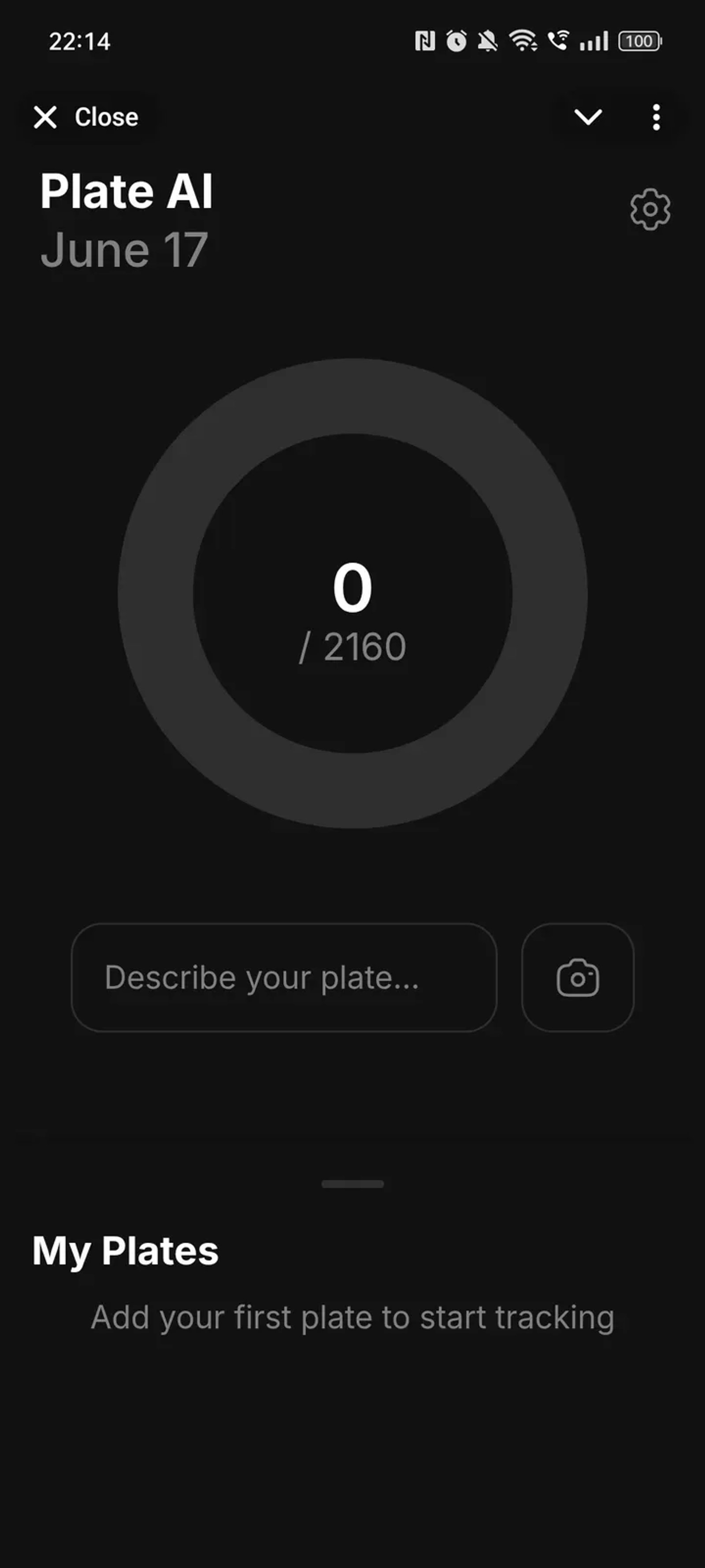 Plate AI - Calorie Tracker Telegram Screenshot 1