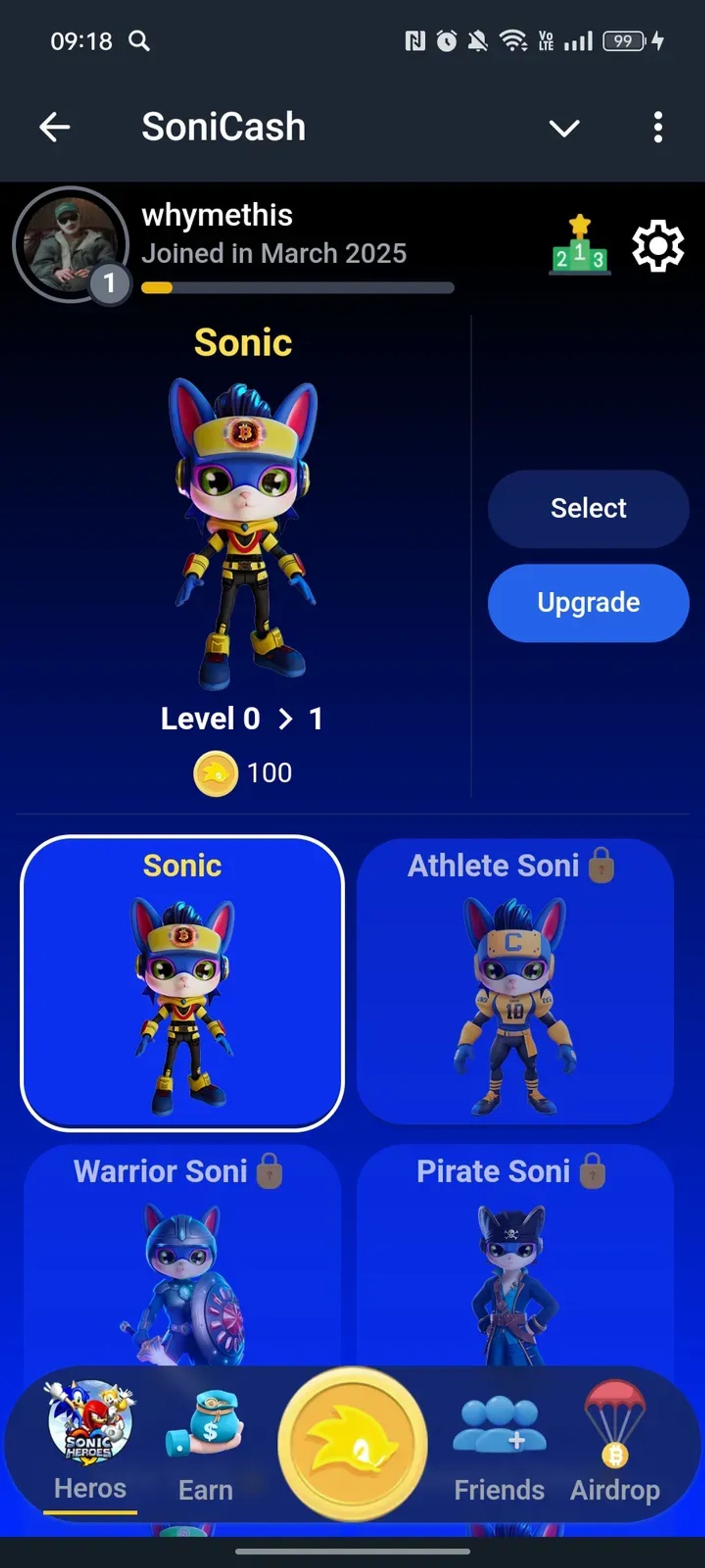 SoniCash в Телеграм — скриншот 3
