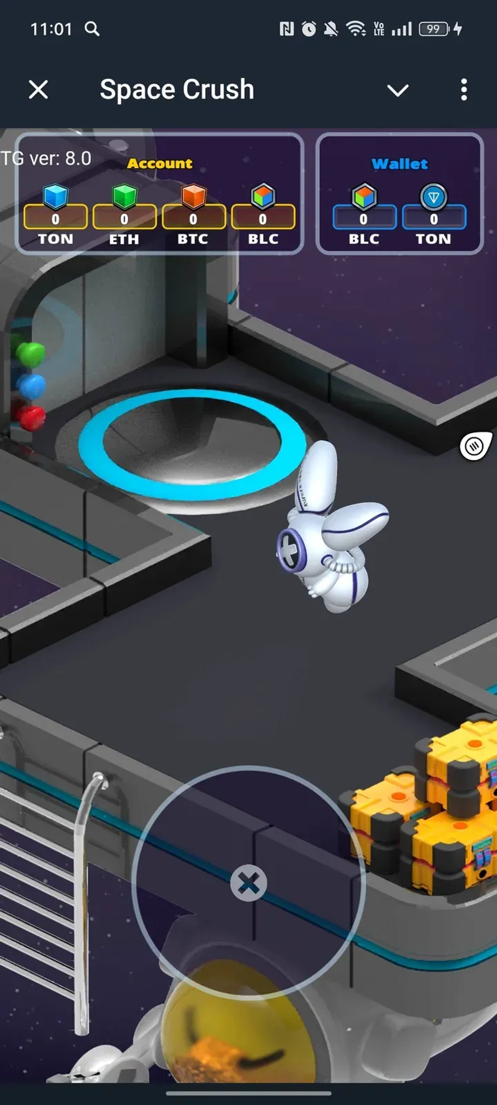 Space Crush в Телеграм — скриншот 1