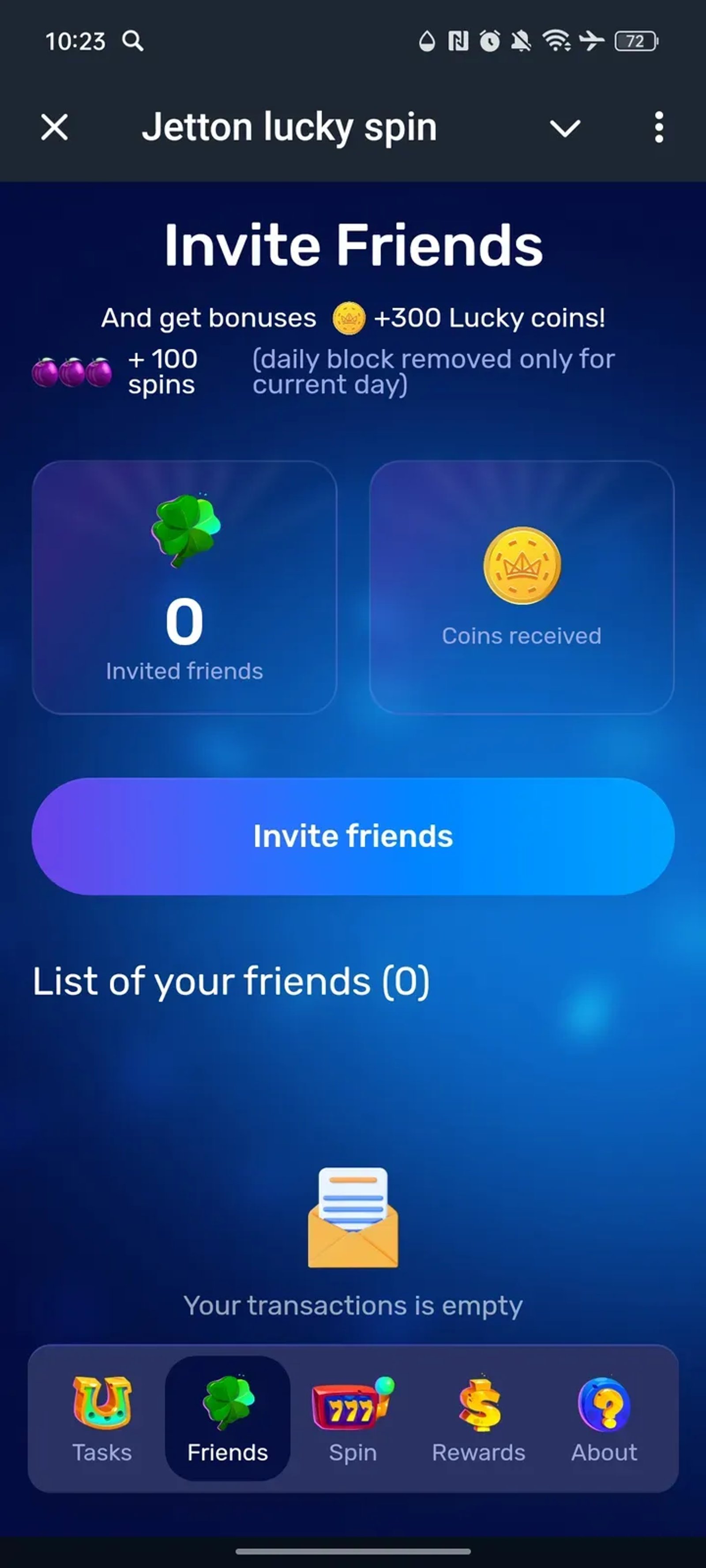 Jetton lucky spin в Телеграм — скриншот 2