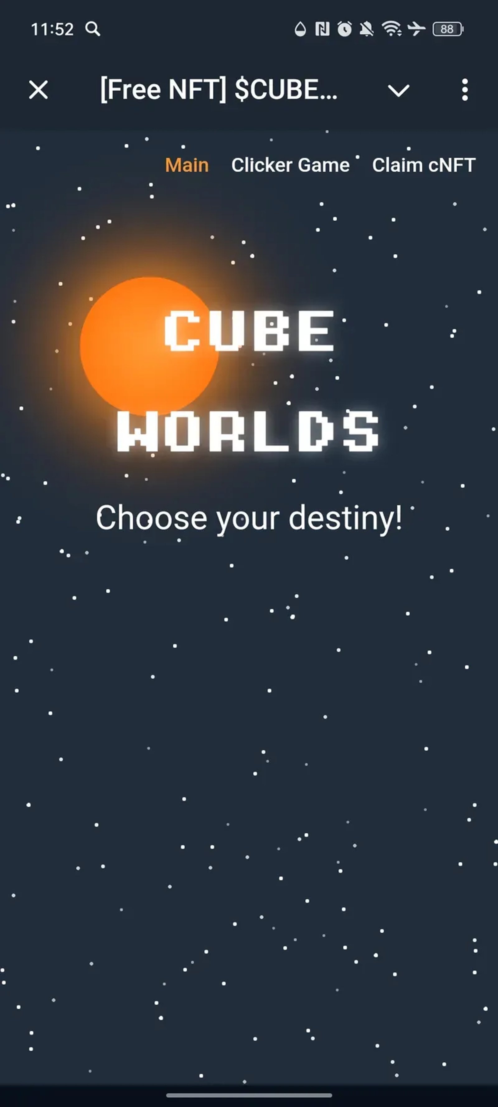 [Free NFT] $CUBE Worlds в Телеграм — скриншот 2