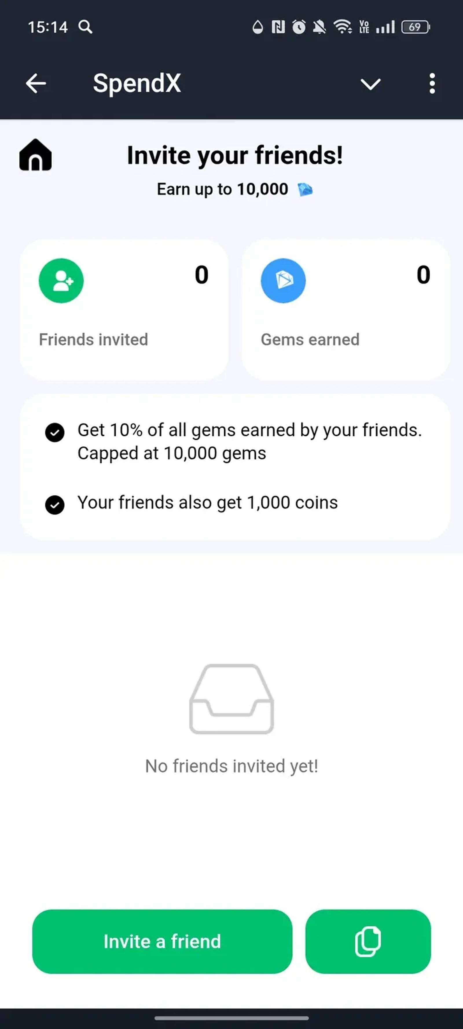 SpendX в Телеграм — скриншот 2