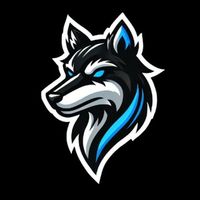Blue Wolf 🐺 Logo Telegram