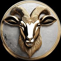 THE GOAT Logo Telegram