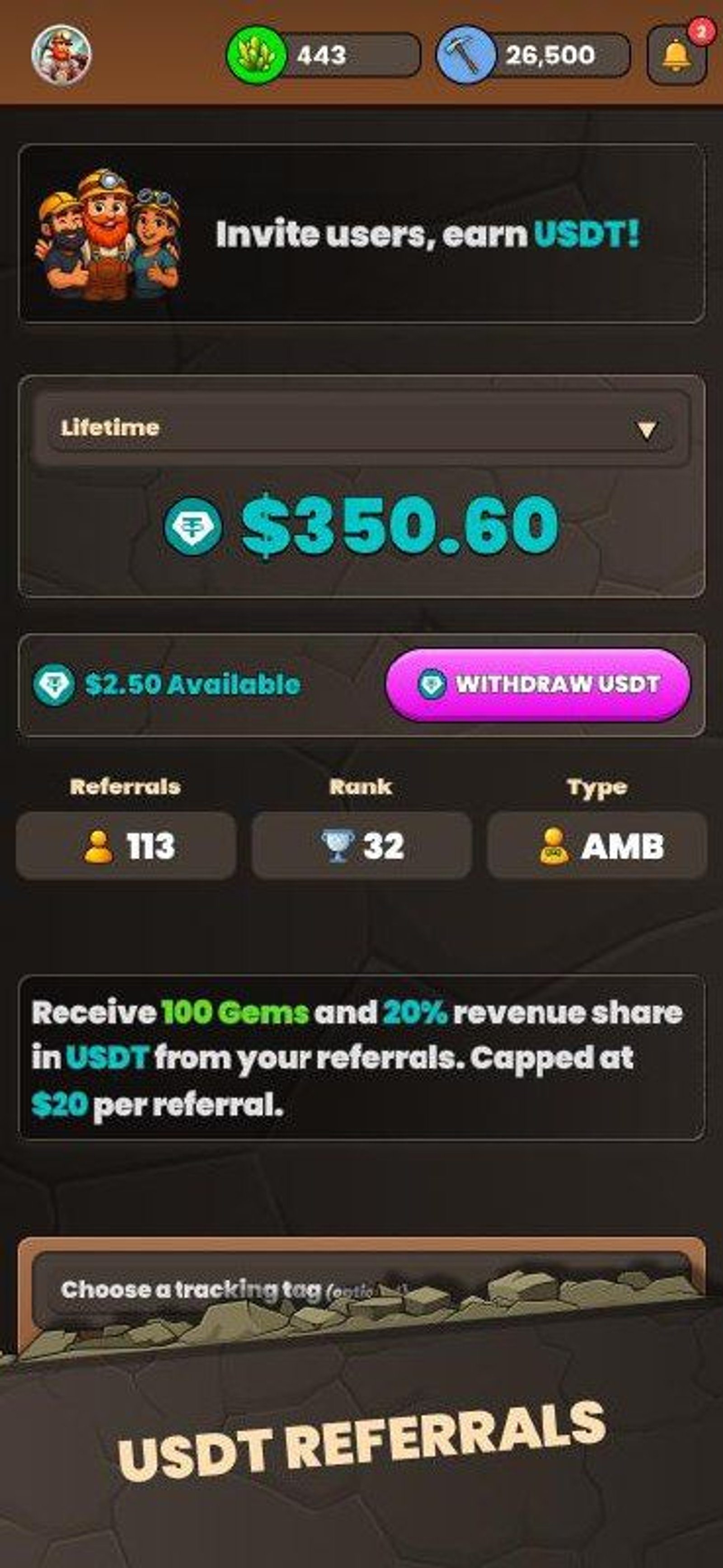 True Miner Telegram Screenshot 5