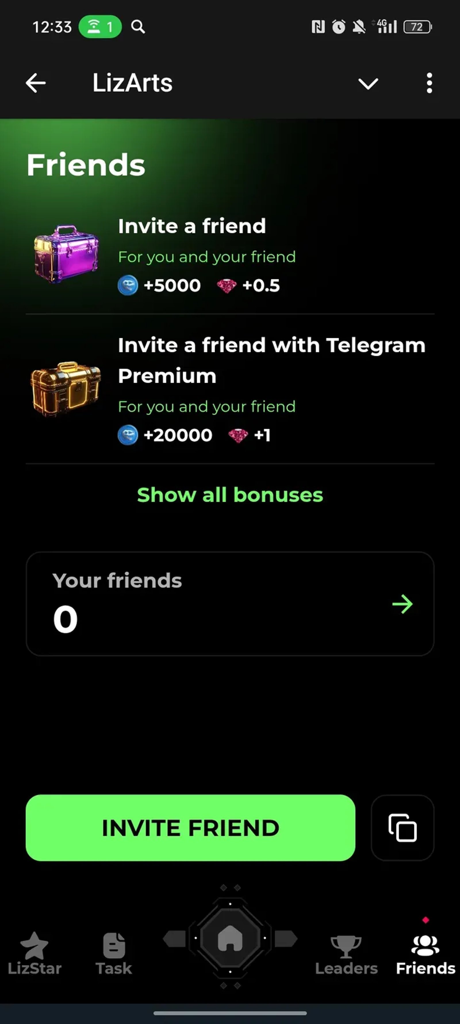 LizArts в Телеграм — скриншот 3