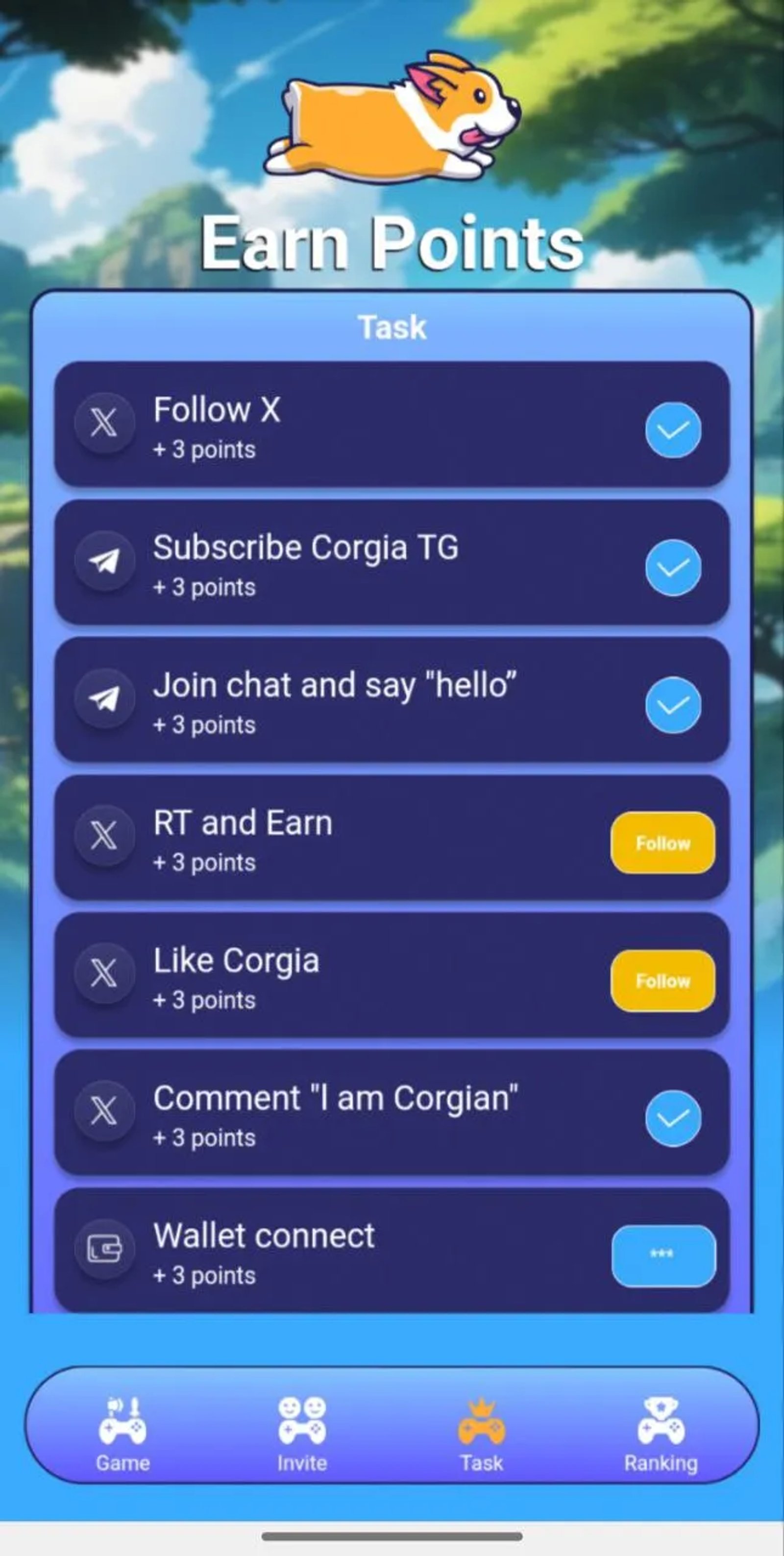 Corgiabot Telegram Screenshot 2