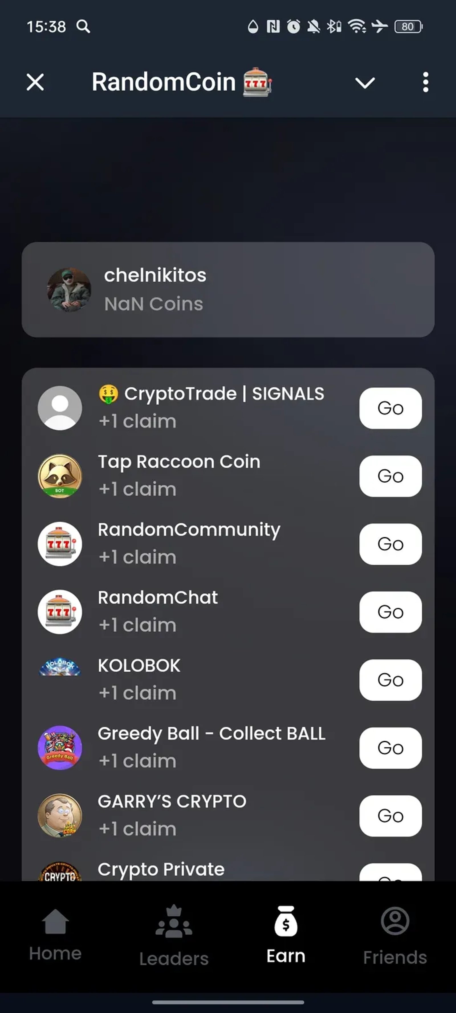 RandomCoin 🎰 в Телеграм — скриншот 4