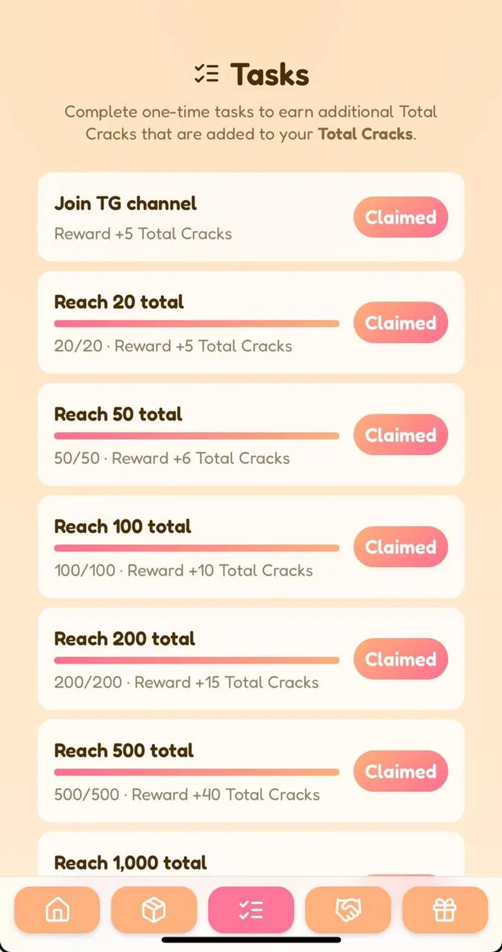 Cookie Cracker P2E - Play To Earn Game Telegram Screenshot 4