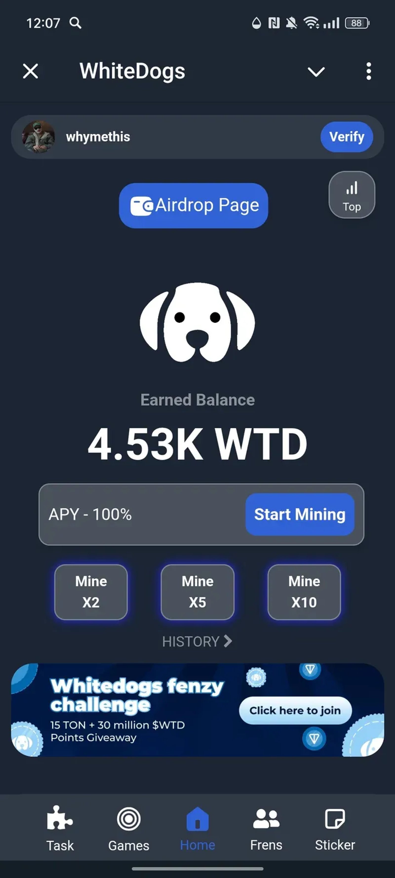 WhiteDogs в Телеграм — скриншот 1