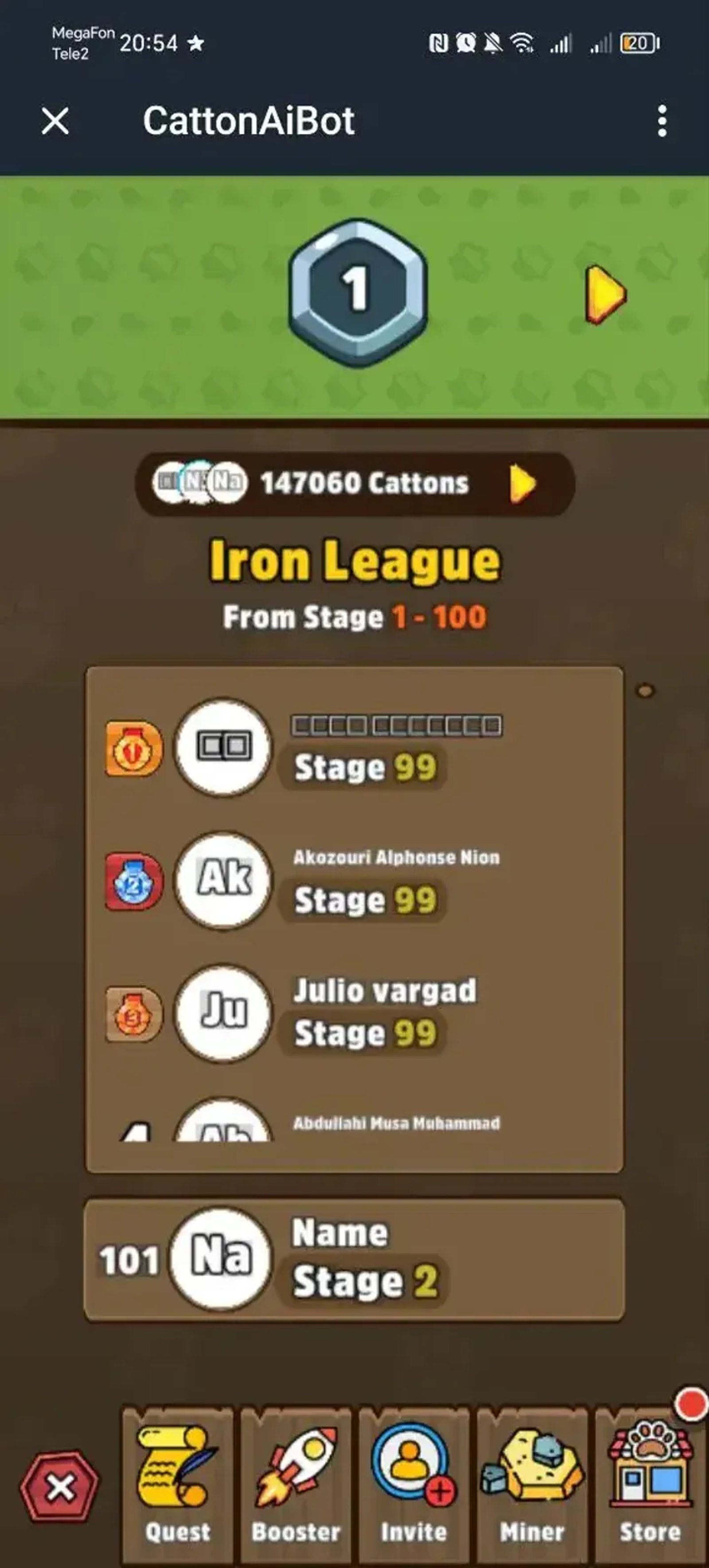 Catton AI Telegram Screenshot 3