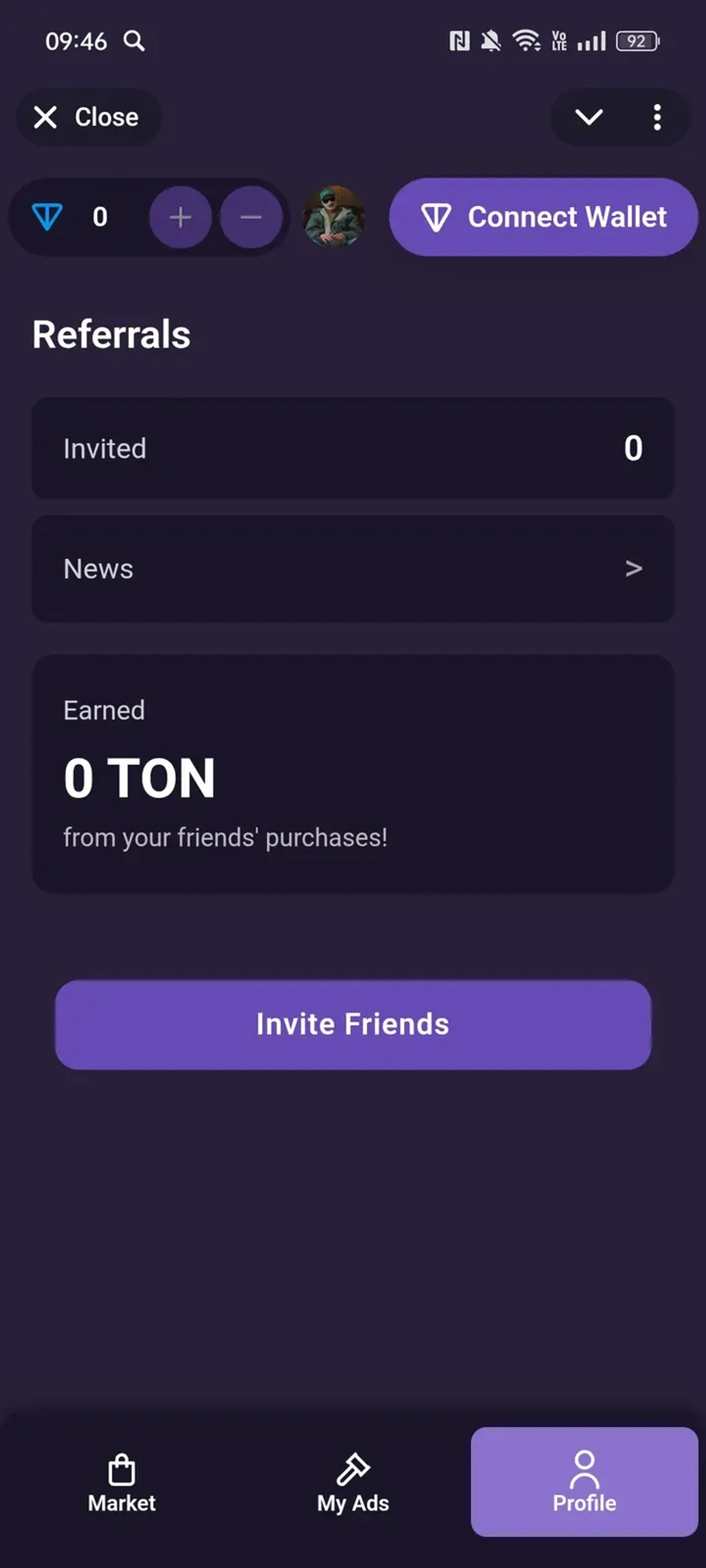 EarlyGift Market Telegram Screenshot 3