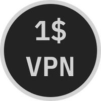1$VPN Logo Telegram