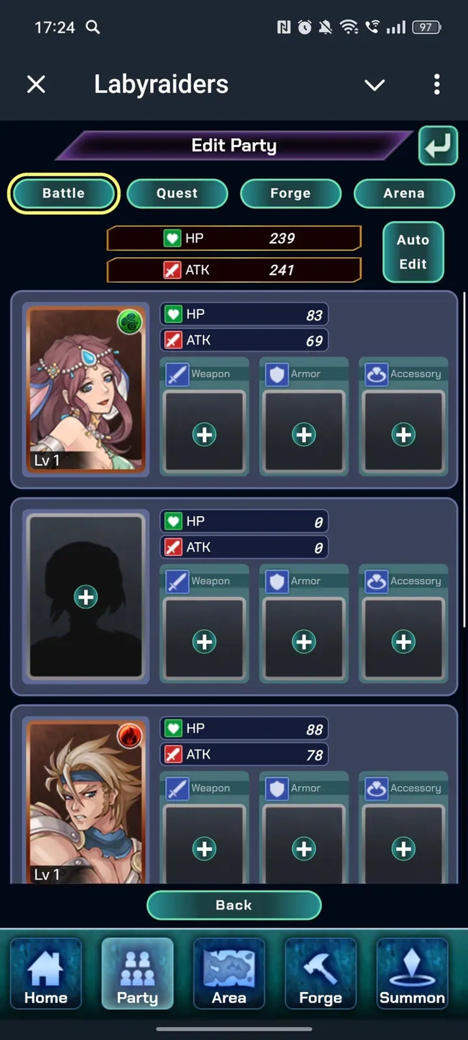 Labyraiders в Телеграм — скриншот 2