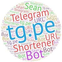 tg.pe URL Shortener Bot Telegram Logo