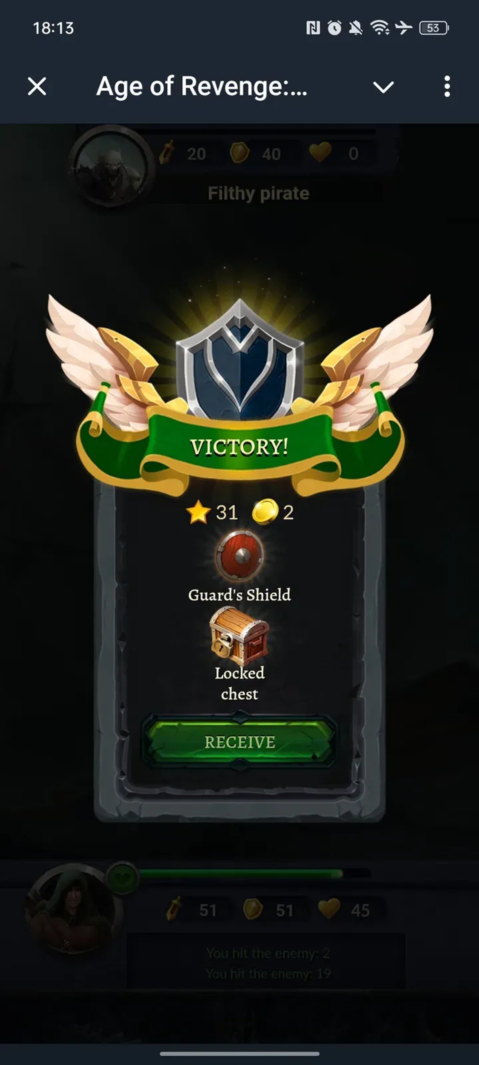 Age of Revenge: MMORPG в Телеграм — скриншот 2