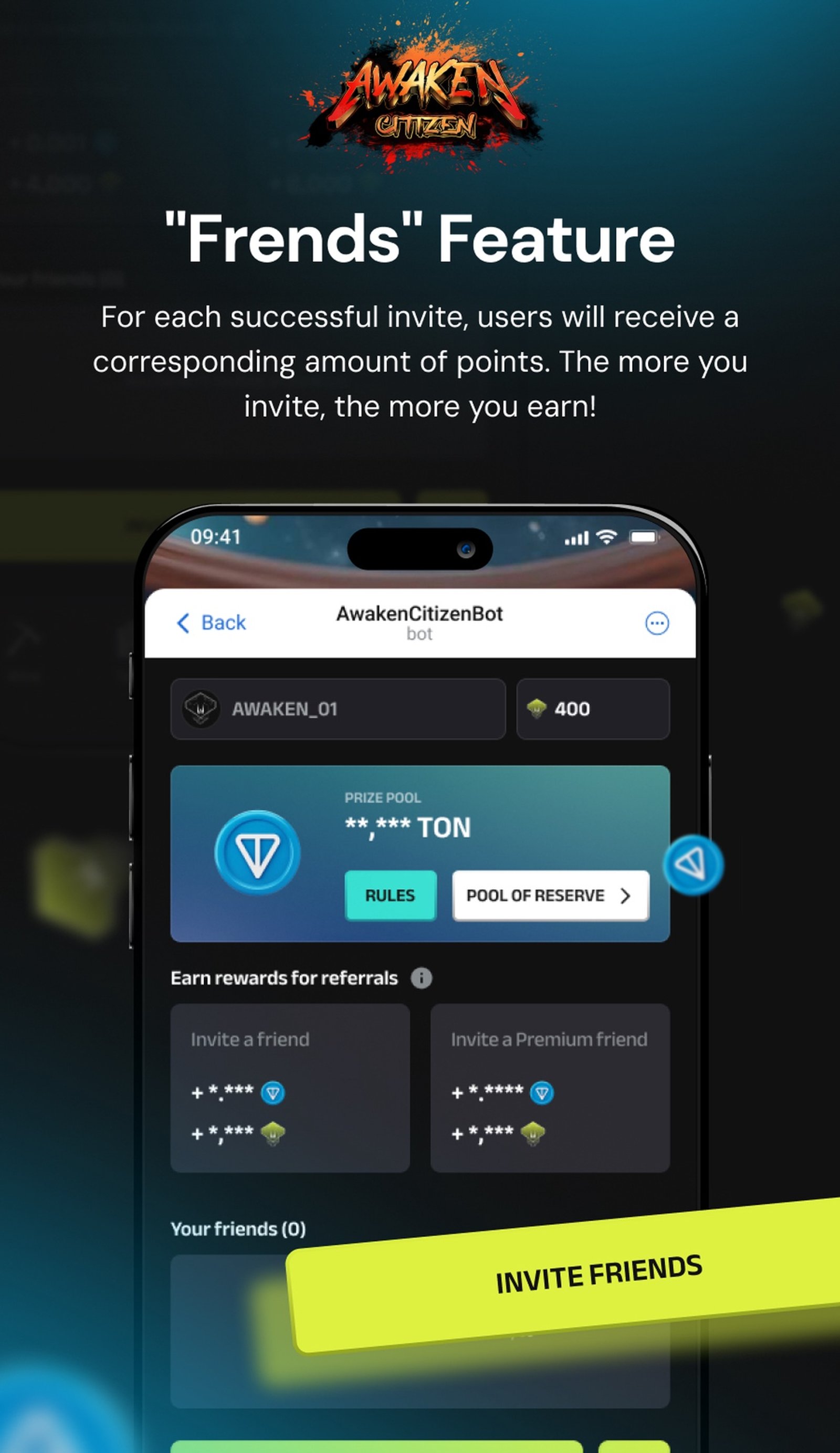 Awaken Citizen в Телеграм — скриншот 2