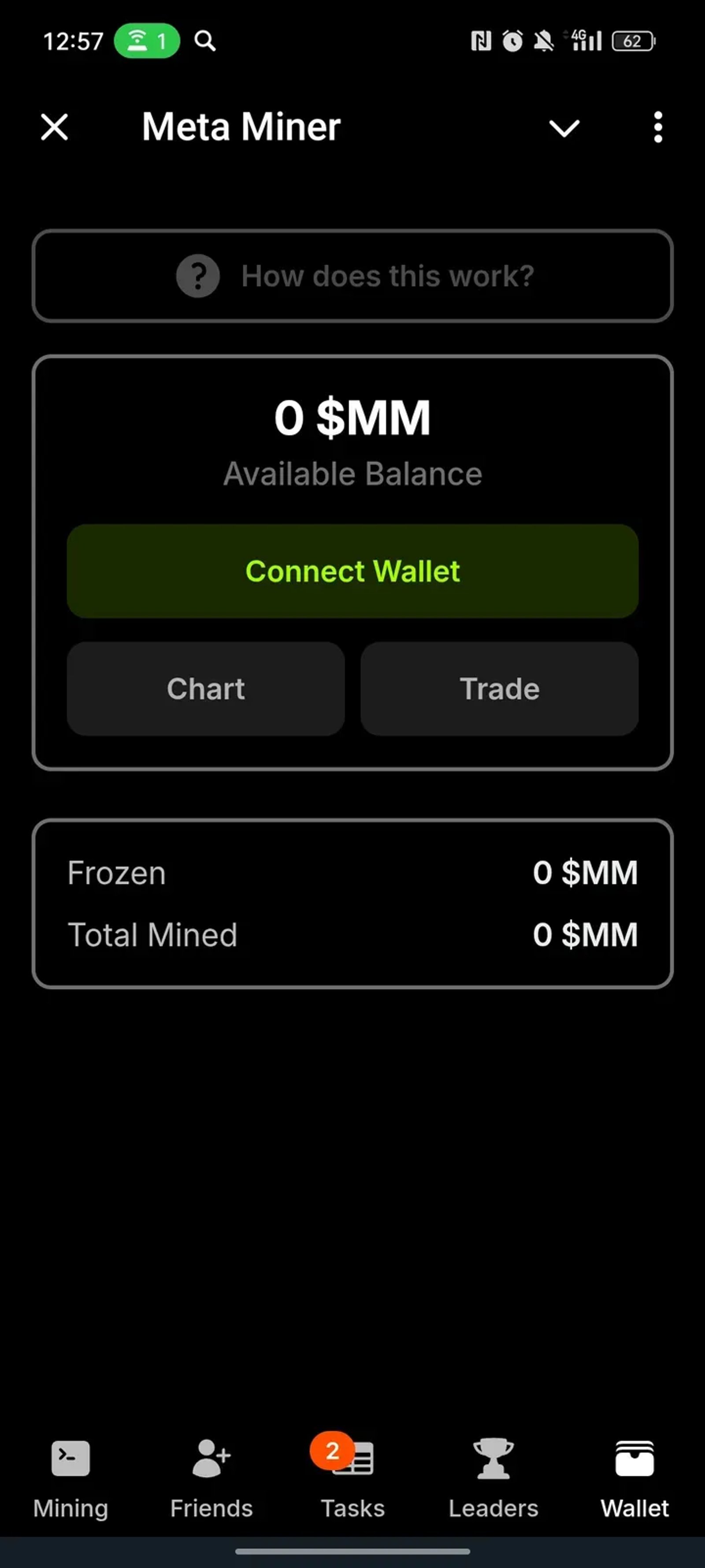 Meta Miner в Телеграм — скриншот 4