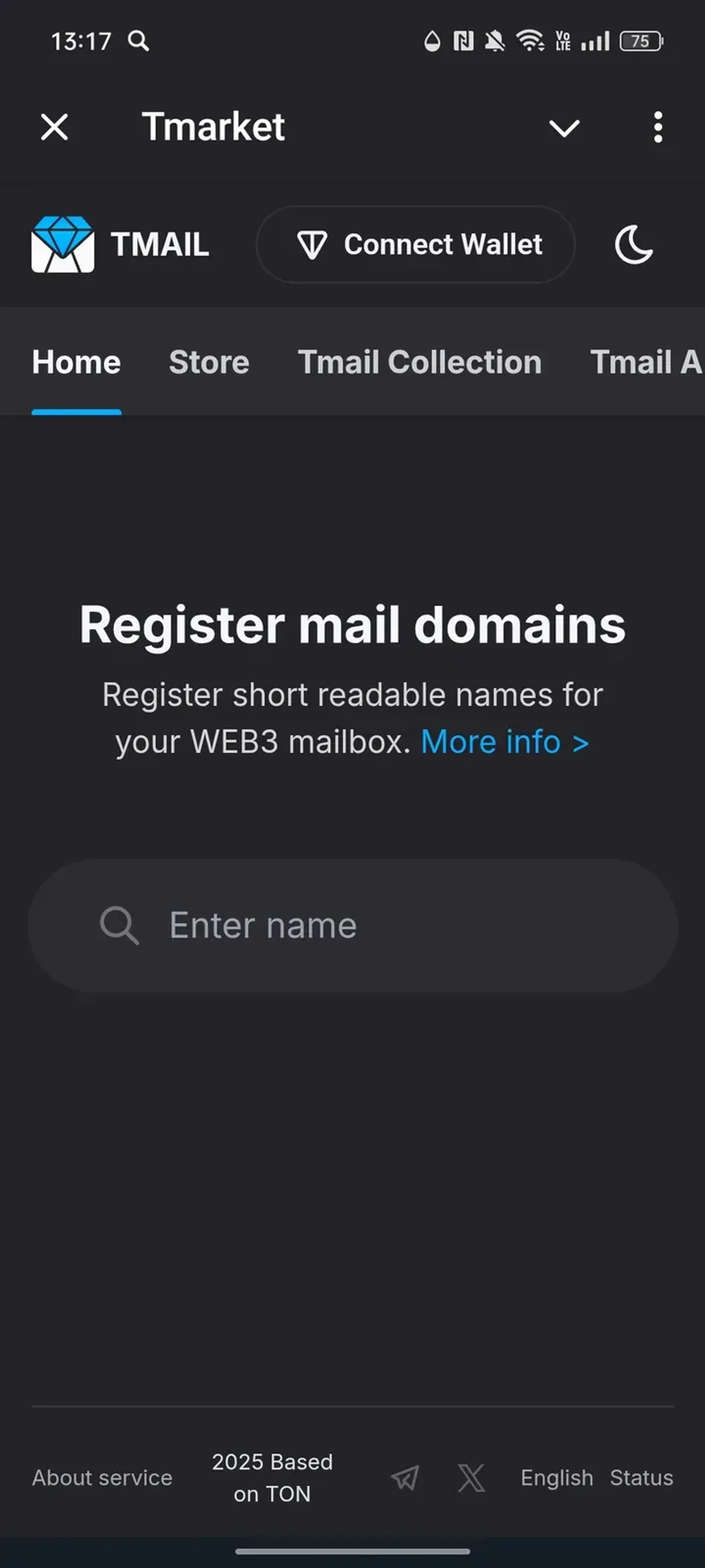 Tmarket в Телеграм — скриншот 1